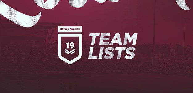 Round 6 Harvey Norman Under 19s team lists