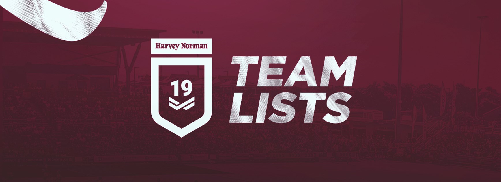 Round 6 Harvey Norman Under 19s team lists