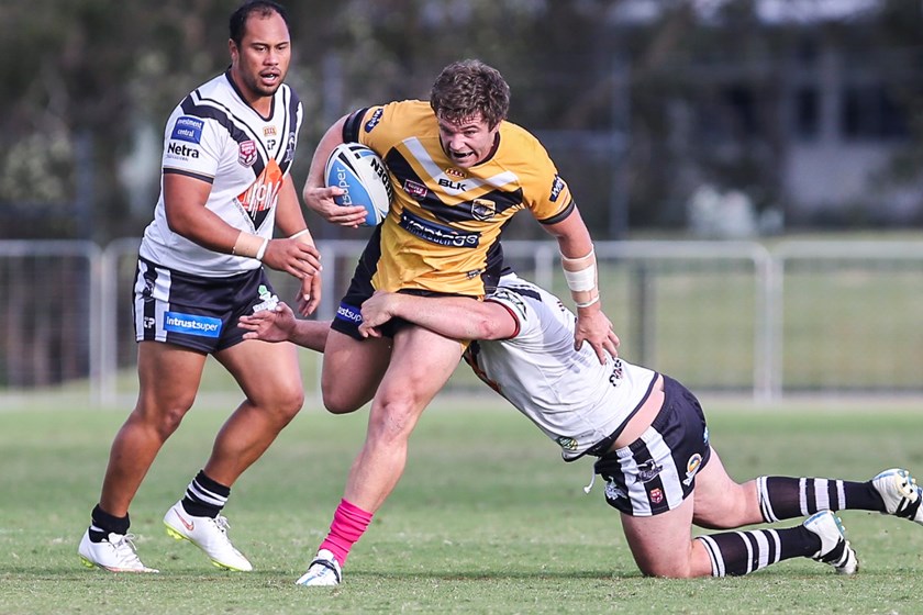 James Ackerman in action for Sunshine Coast Falcons. Photo: QRL Media
