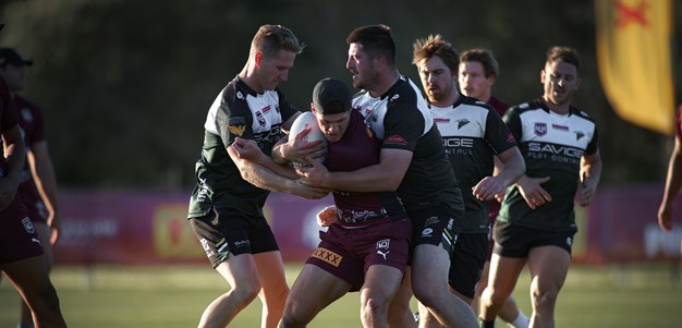 In pictures: Jets join Maroons for opposed session