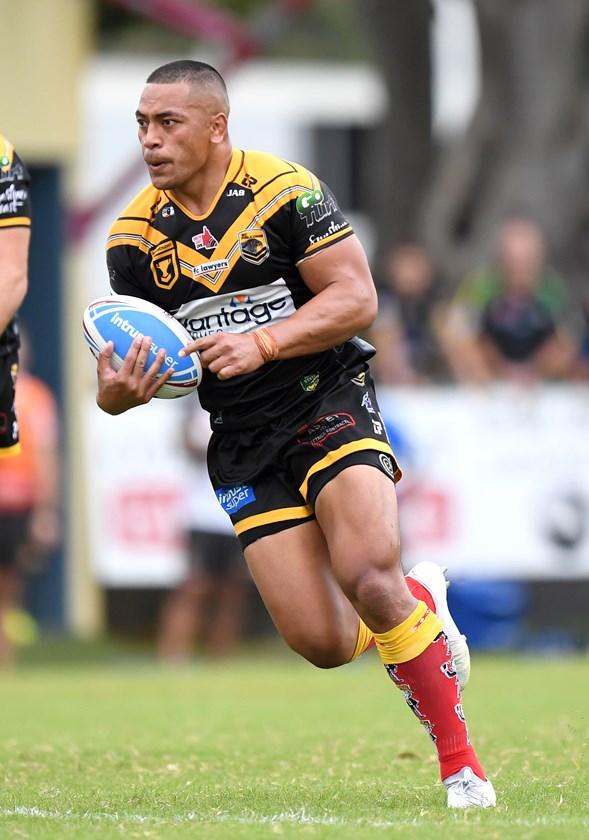 Patrice Siolo in action in 2021. Photo: Scott Davies / QRL