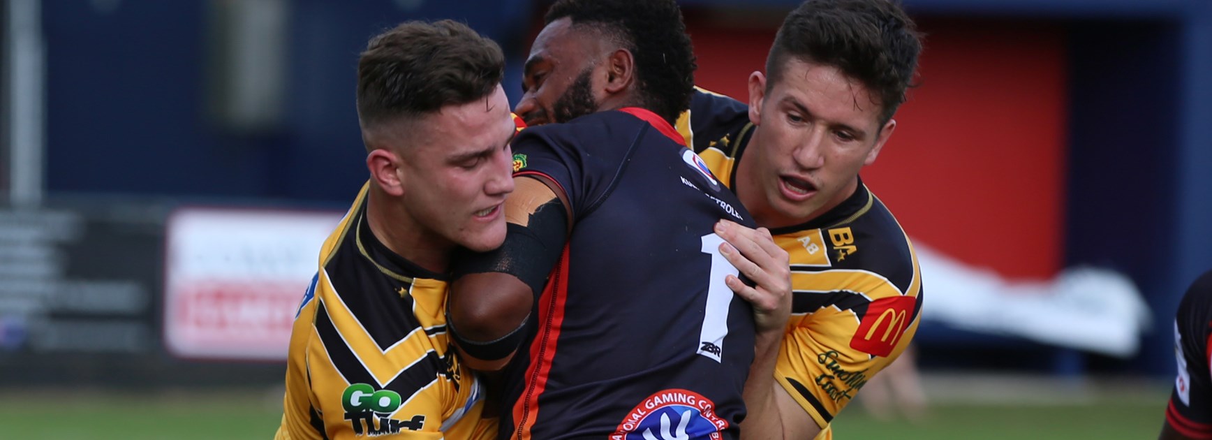 Falcons overcome spirited Hunters effort