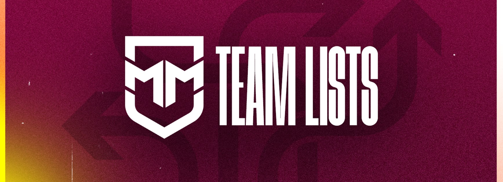 Mal Meninga Cup elimination finals team lists