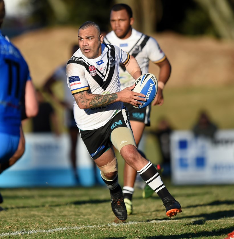 Phil Dennis in action for the Mapies in 2018. Photo: QRL Media