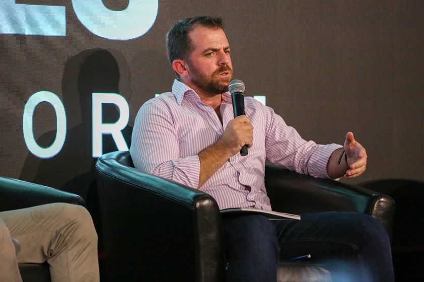 Four-time national rowing champion Marty Rabjohns.