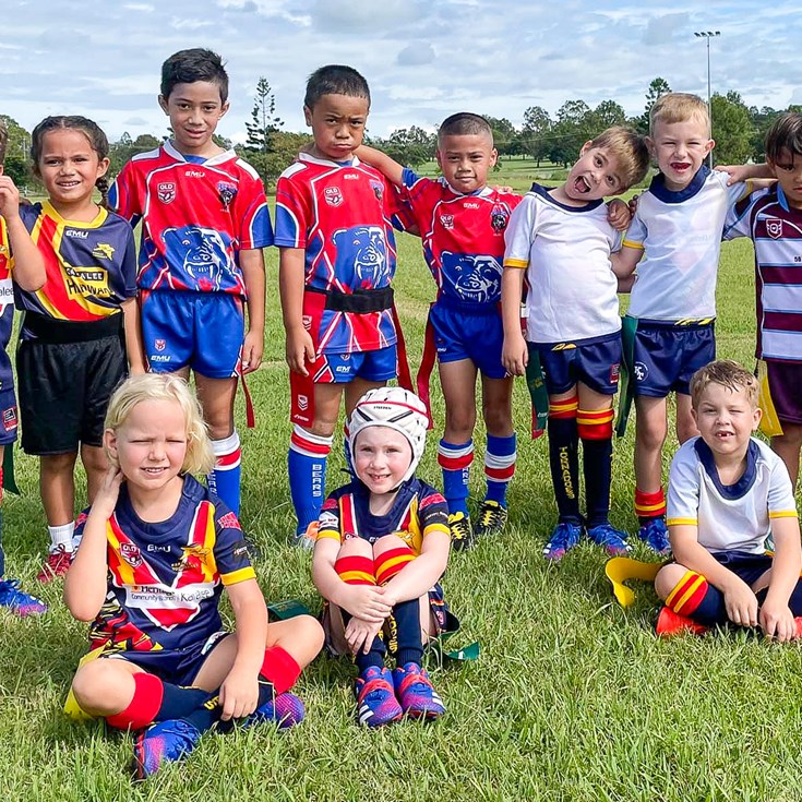 Mini Maroons: The ultimate team players
