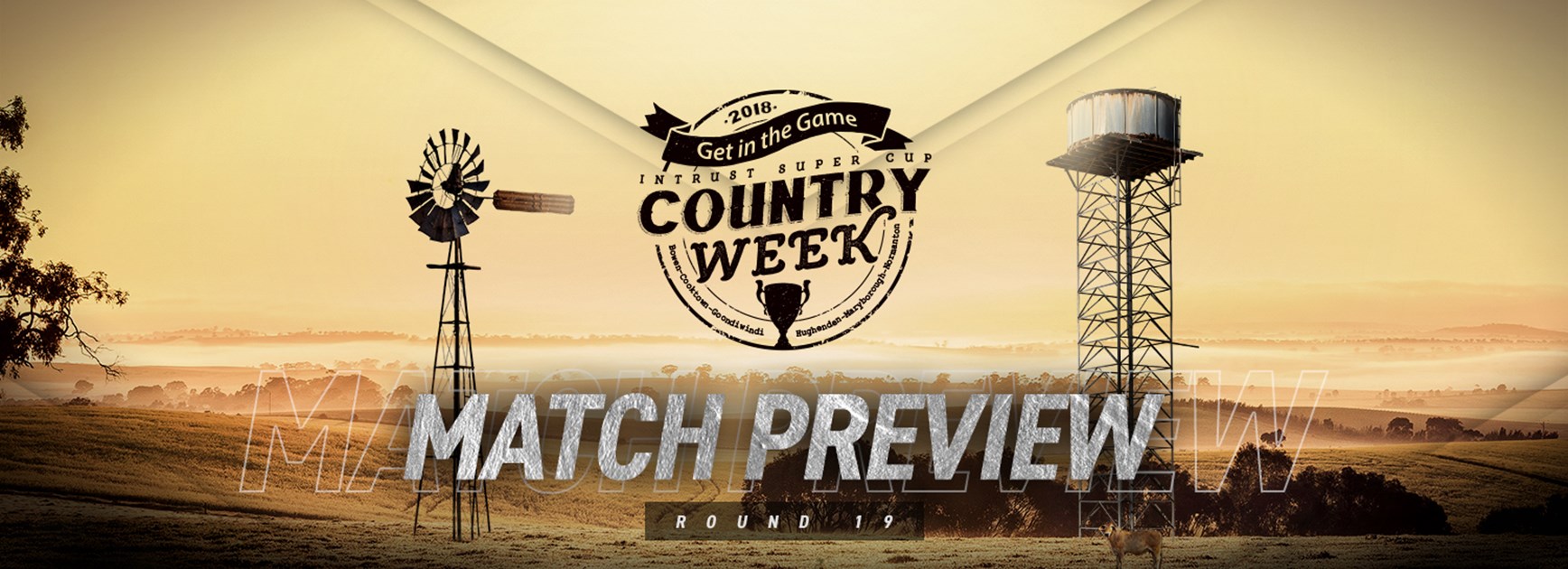 #CountryWeek - Round 19 preview
