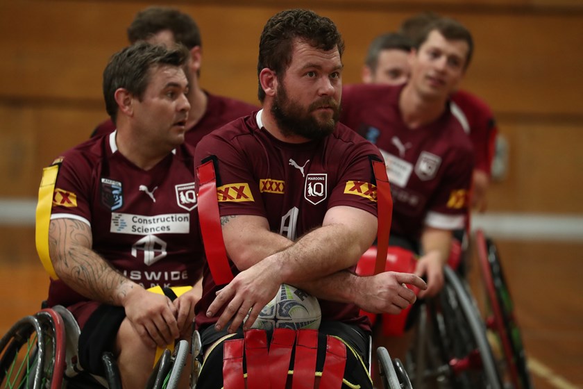 Shaun Harre at a 2023 Queensland training camp