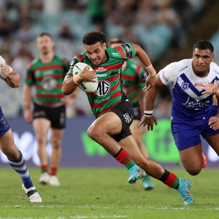 Tass scores on debut as Rabbitohs down Bulldogs