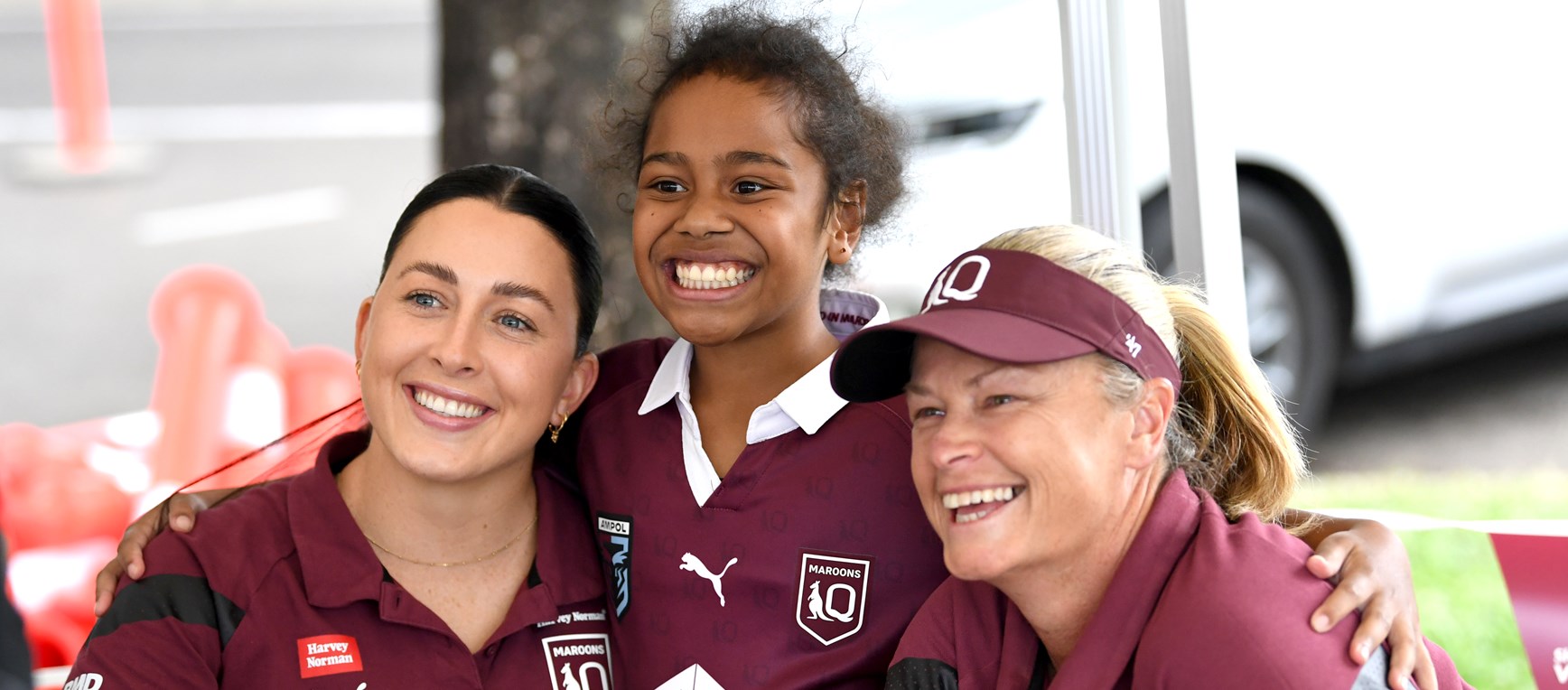 In pictures: Harvey Norman Queensland Maroons fan day