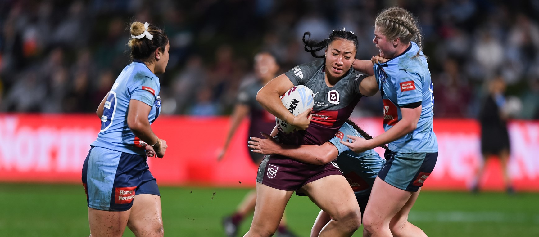 In pictures: Harvey Norman Queensland Under 19 side go down fighting