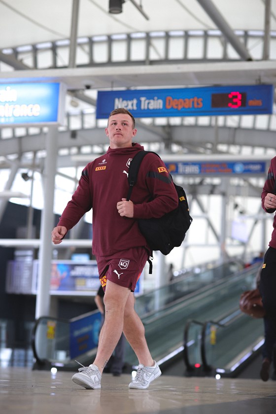 Travelling to Cairns for fan day. Photo: Erick Lucero/QRL