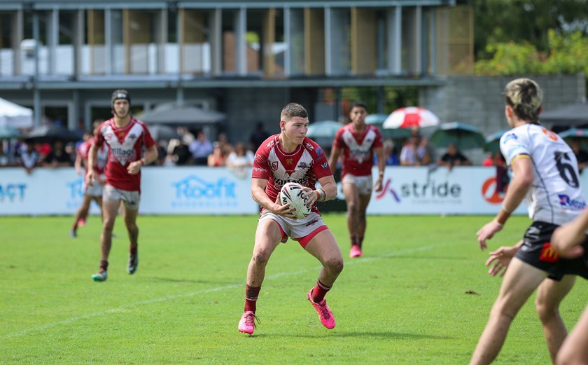Dickson in action for last week's semi-final. Photo: Rikki-Lee Arnold/QRL