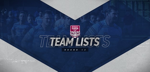 Round 12 Intrust Super Cup team lists