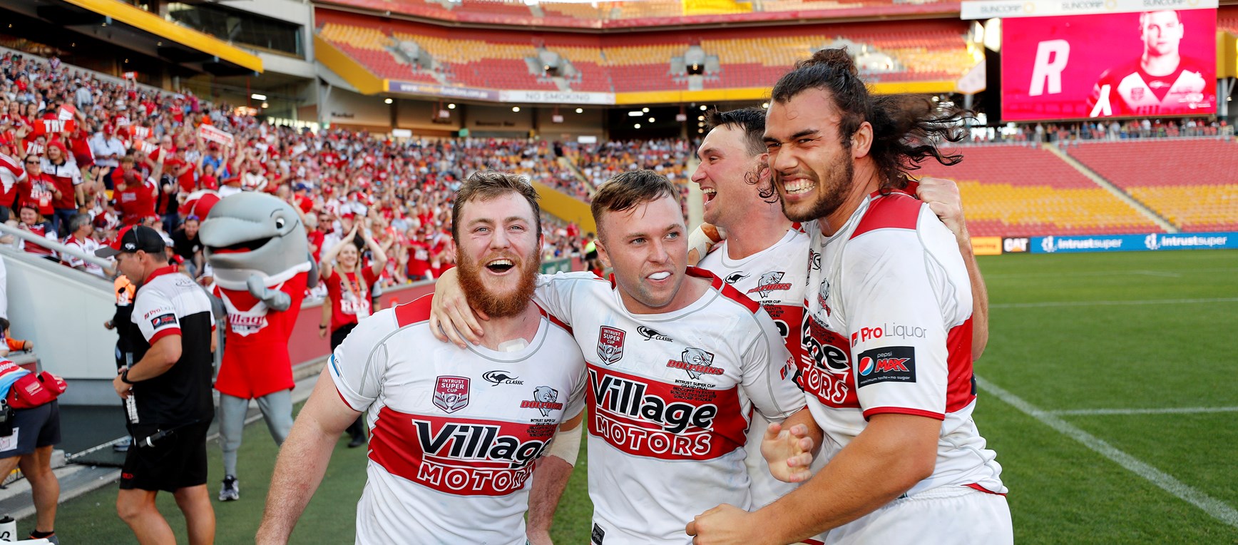 Pics: Dolphins celebrate Intrust Super Cup victory