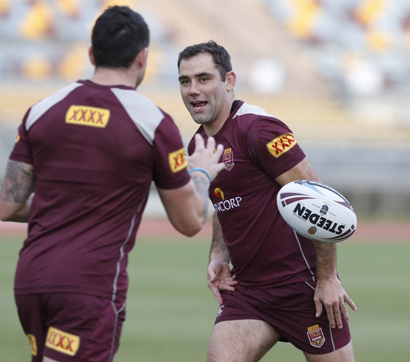 Cameron Smith during his time with the Queensland Maroons in 2015. Photo: NRL Images