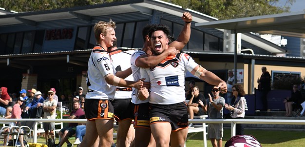 In pictures: Faataape gets hat-trick in Tigers win over Bears
