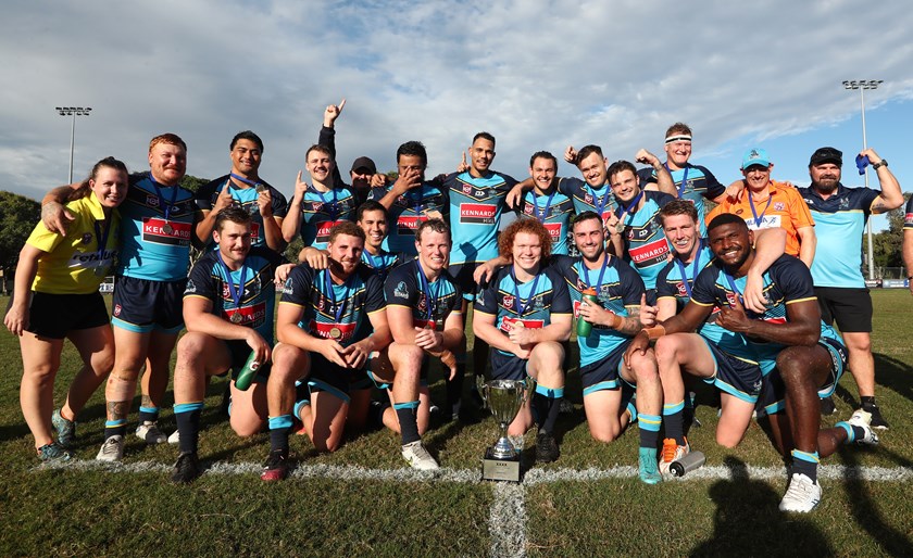 Gold Coast after winning the XXXX Chairman's Challenge. Photo: Jason O'Brien/QRL