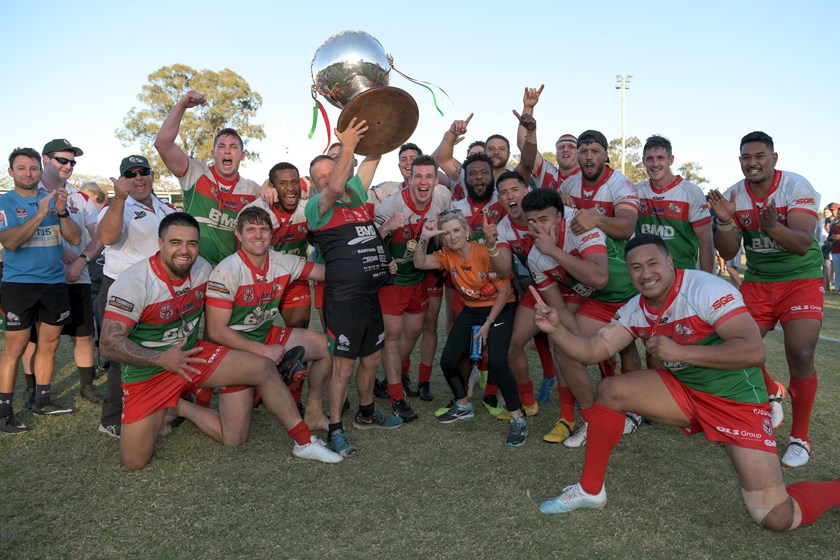 Wynnum clinched last year's premiership over Valleys in an absolute nail-biter.