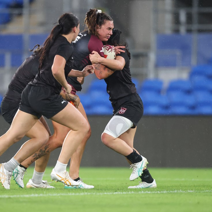 In pictures: Maroons and Emerging Squad opposed session