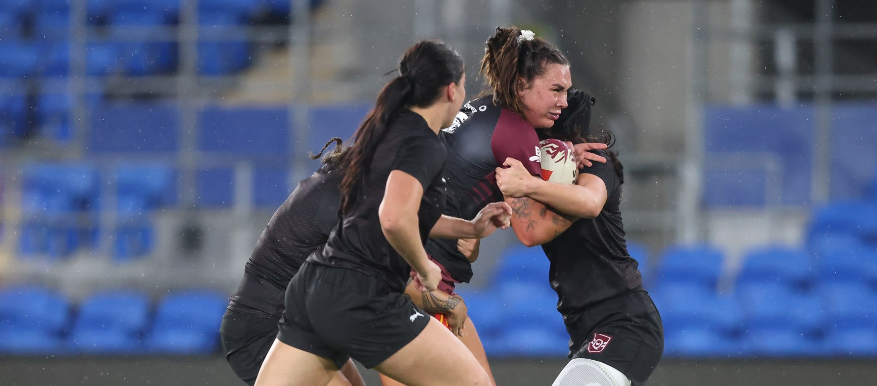 In pictures: Maroons and Emerging Squad opposed session