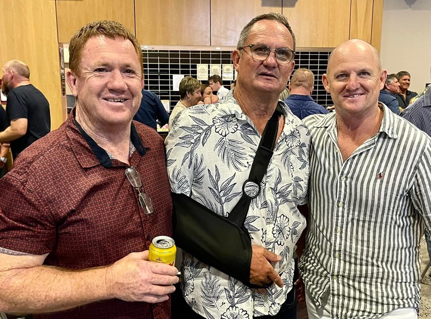 Andrew, Brett and Kerrod Walters. Photo: Michael Nunn