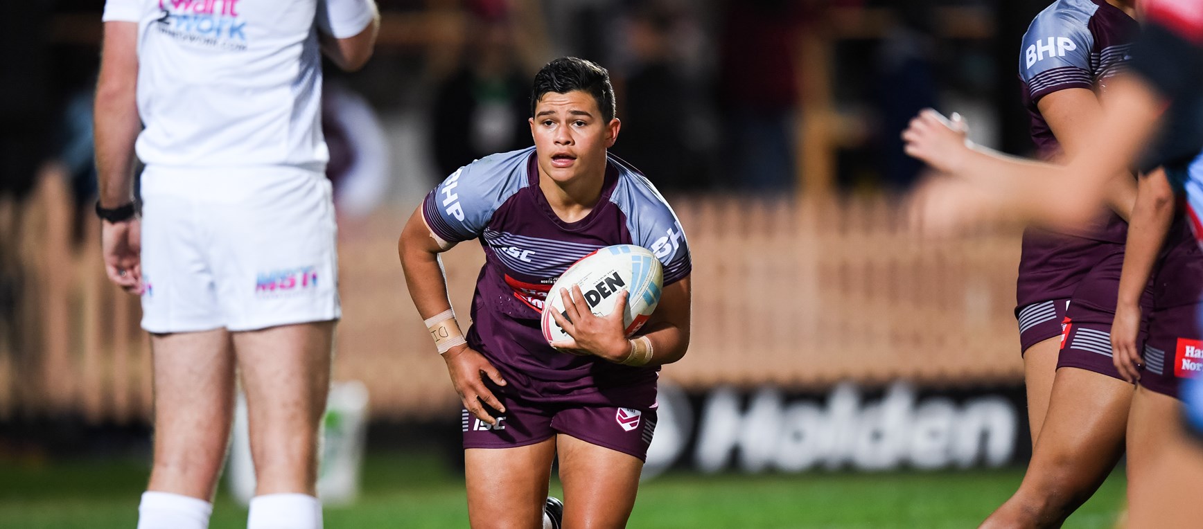 In pictures: QLD Under 18 Girls in action against NSW