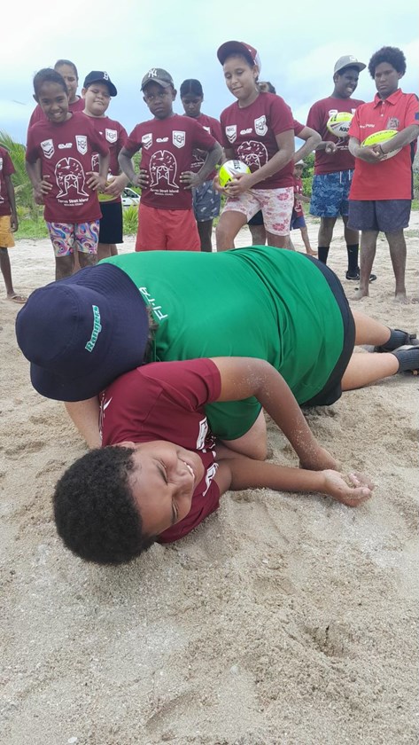 The RISE development camp on Thursday Island was a highlight for the QRL North region in 2023.