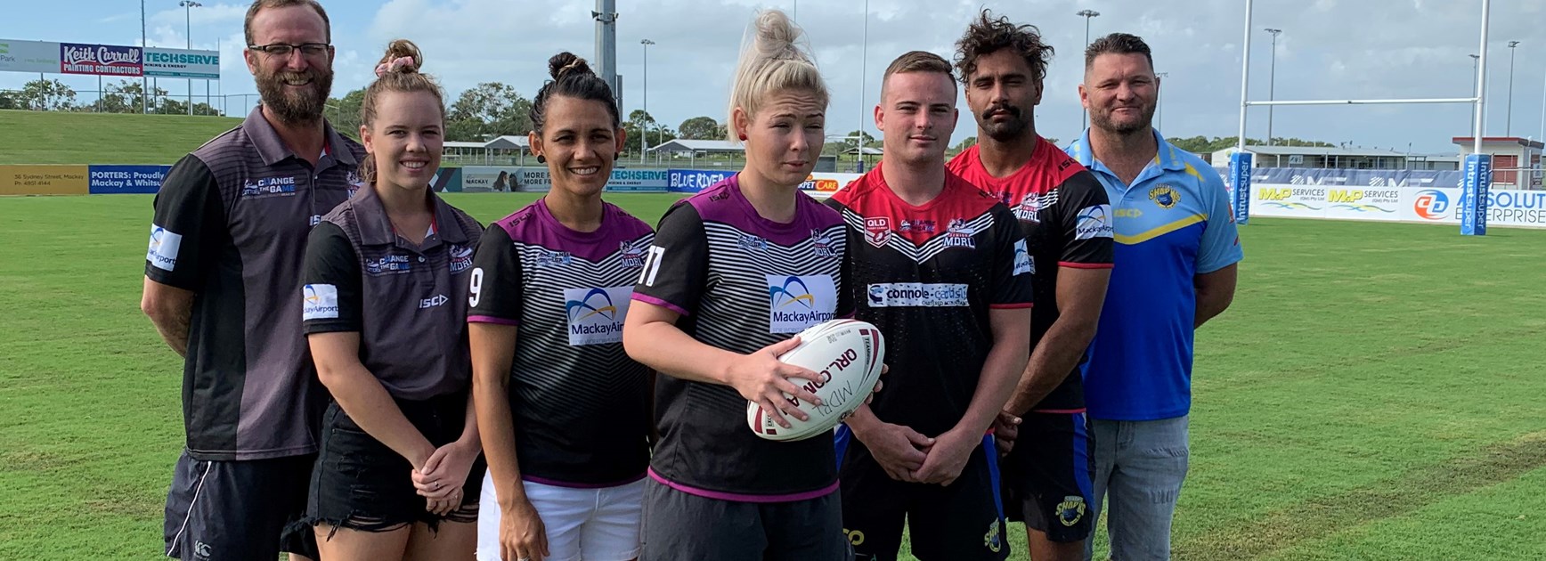 The Mackay women's and men's teams are ready to rumble in this weekend's Northern Region Women's Championships in Townsville.