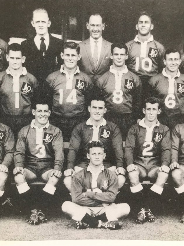 Barry O’Connor in his cherished number 8 jersey, in the Queensland side at the Sydney Cricket Ground in 1958.    