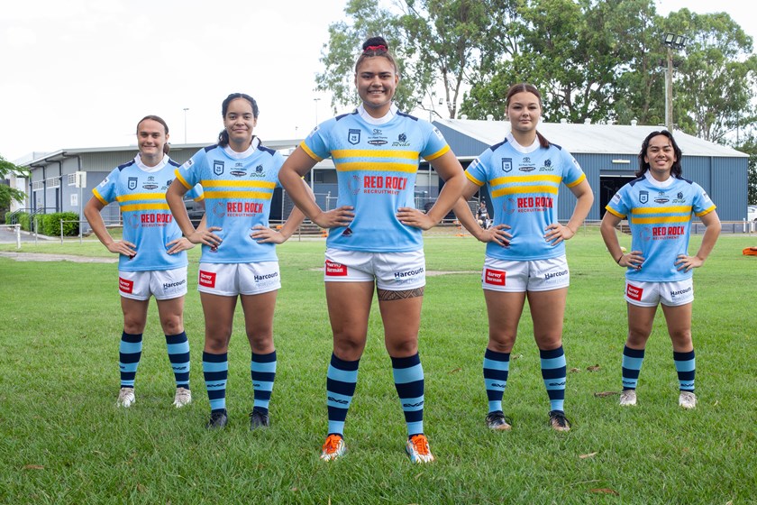 Norths Devils Harvey Norman Under 19 players are ready to go. Photo: Norths Devils Media