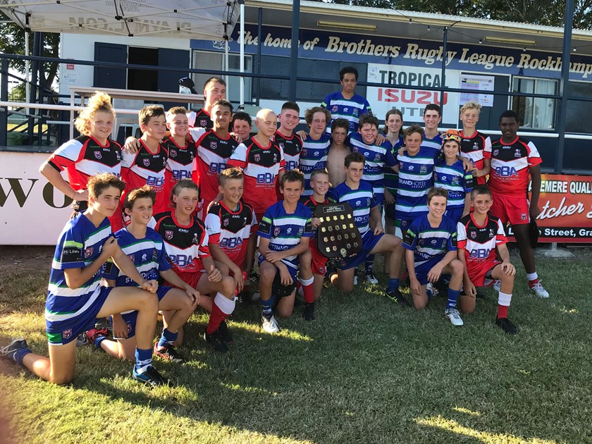 The 2019 Tackle6 Charity Shield grand finalists.