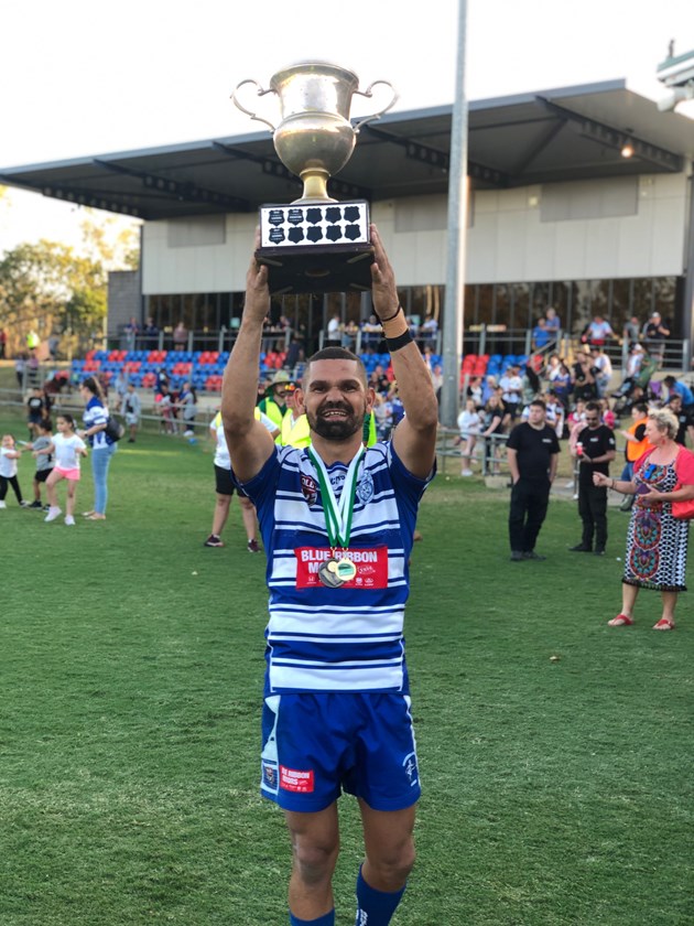 A Grade winning captain of the Brothers Ipswich side Wes Conlon. Image: supplied