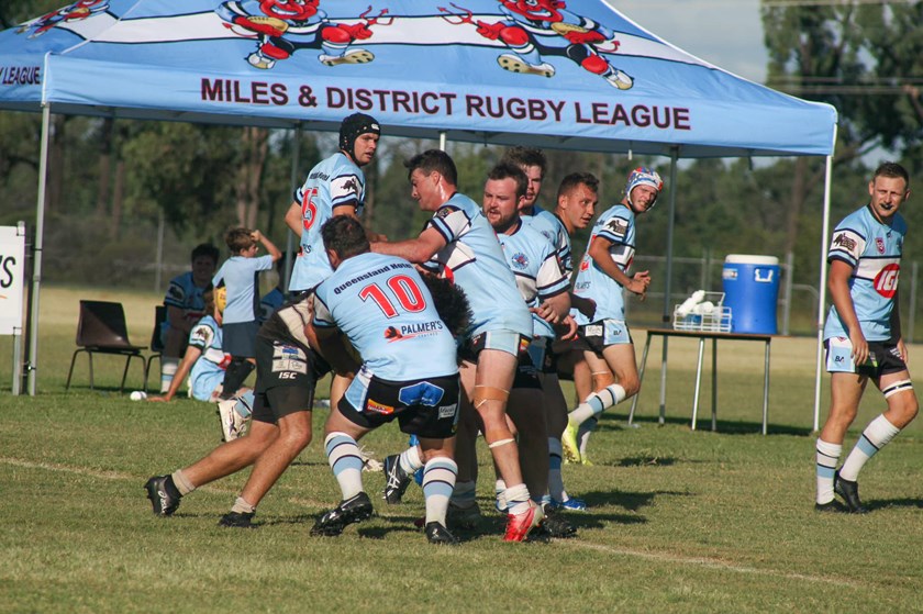 Miles A grade takes on the Miles reserve grade side.