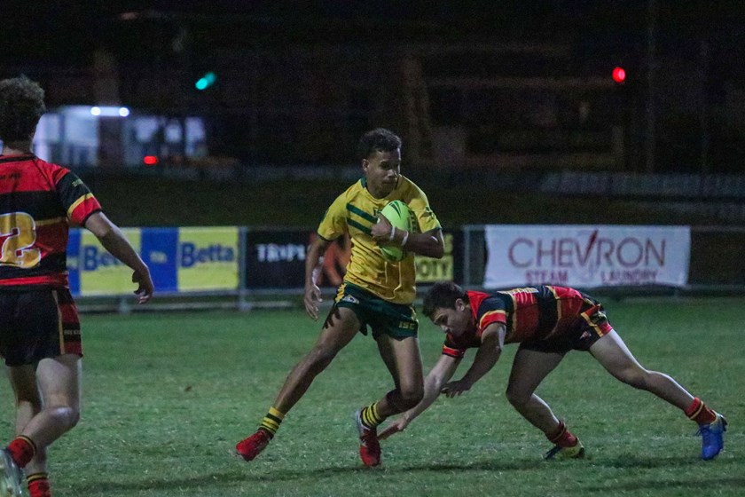 St Brendan's College fullback Matt Hill. Photo: Cameron Stallard/QRL