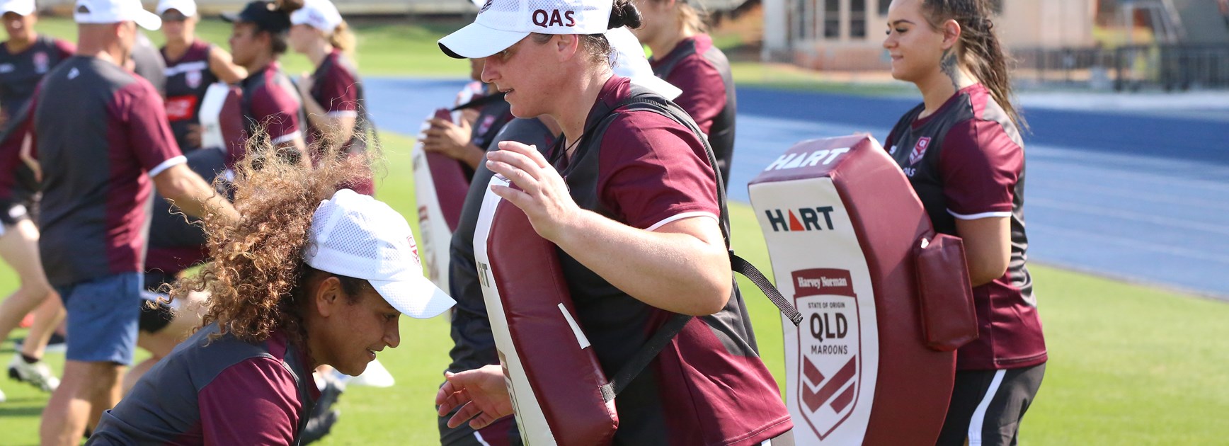 Aspiring Maroons impress in first ever all-in camp