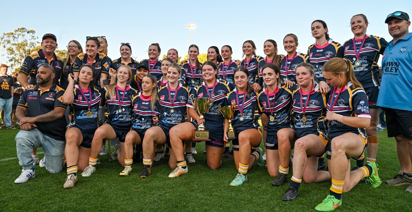 The champion Highfields Eagles.