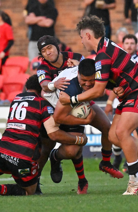 Warwick's 'Freddie' Vite takes on Valleys in the 2024 TRL reserve grade grand final