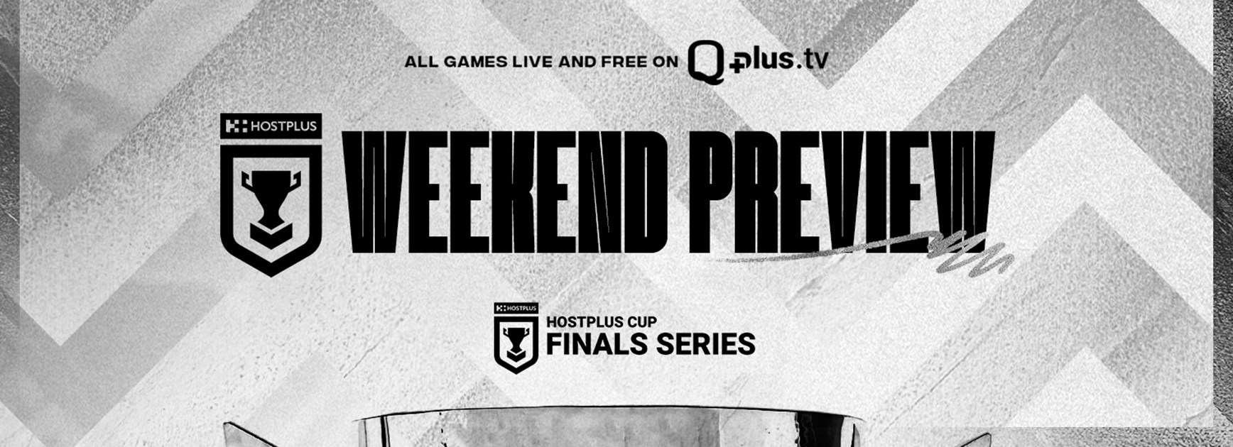 Finals Week 1: Weekend Preview - Hostplus Cup