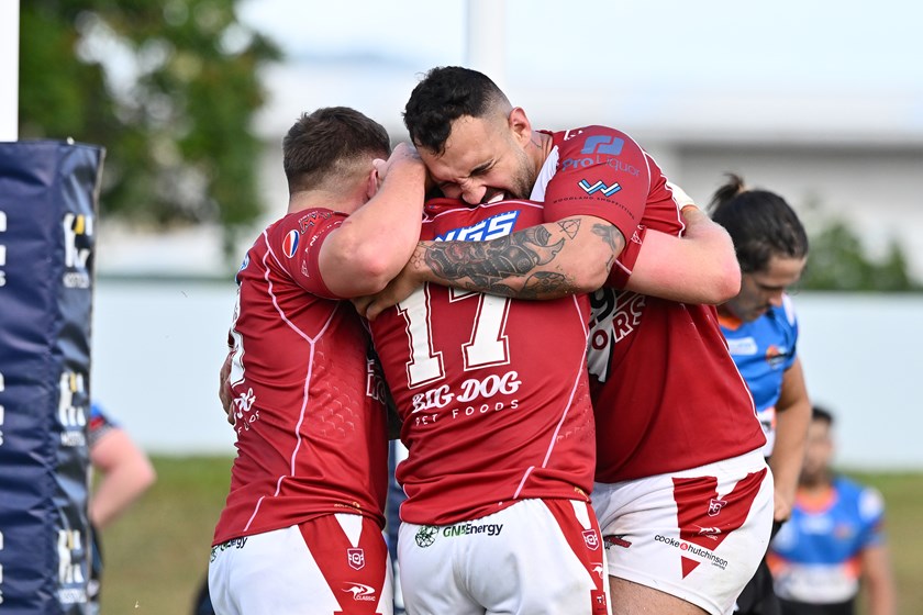 Kerr during finals. Photo: Emily Barker/QRL