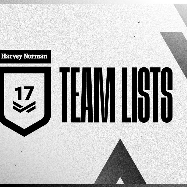Round 3 Harvey Norman Under 17 team lists