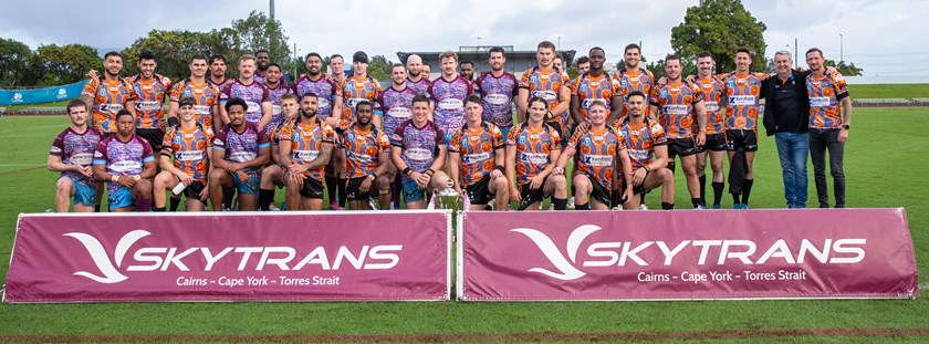 Pride and Capras in BMD Indigenous Round. Photo: Dom Chaplin/QRL