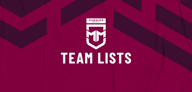 Round 1 Auswide Bank Mal Meninga Cup team lists