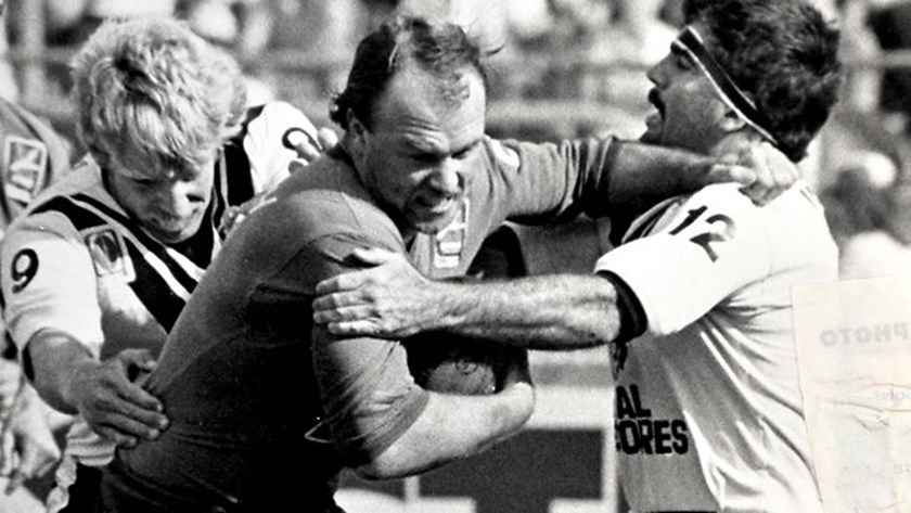 Lewis in action for the Wynnum Manly Seagulls.