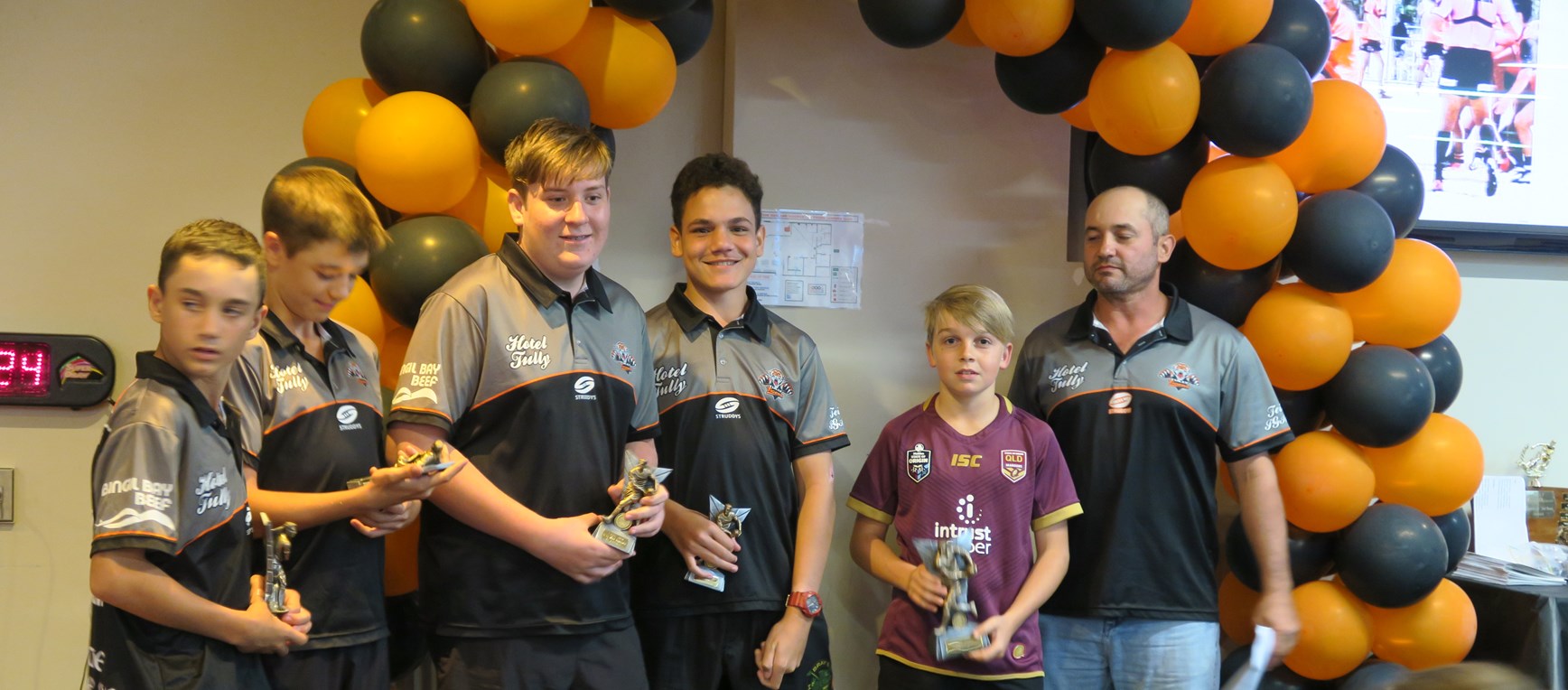 In pictures: Tully Tigers Junior Rugby League presentations
