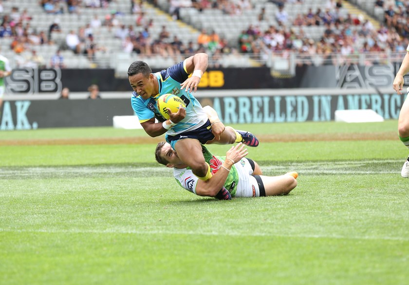 Christian Hazard 2015 Auckland Nines (Gold Coast Titans)