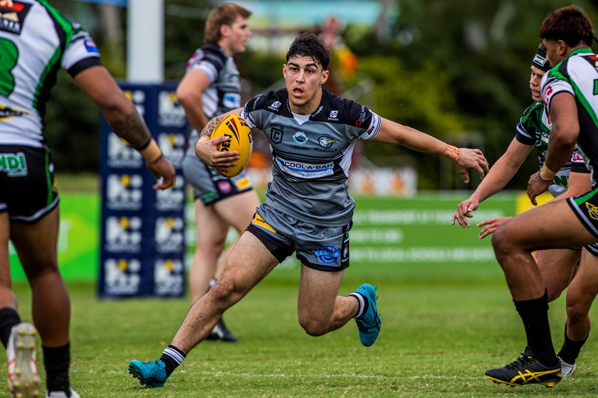 Tweed in action in Round 1. Photo: Alix Sweeney/QRL