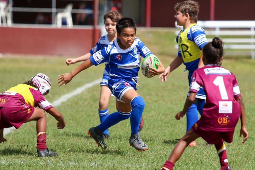 Junior players in action in 2021. Photo: Cameron Stallard/QRL