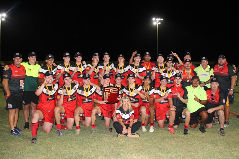Under 18 premiers Western Suburbs Panthers