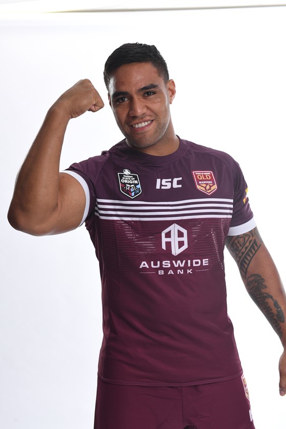 Joe Ofahengaue in Maroon.